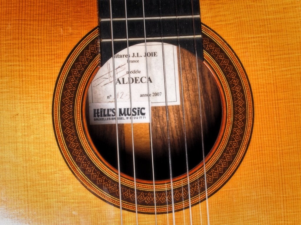 Jean Luc Joie Aldeca 2007 Luthier guitar, Muziek en Instrumenten, Ophalen of Verzenden, Gebruikt, Klassieke of Spaanse gitaar