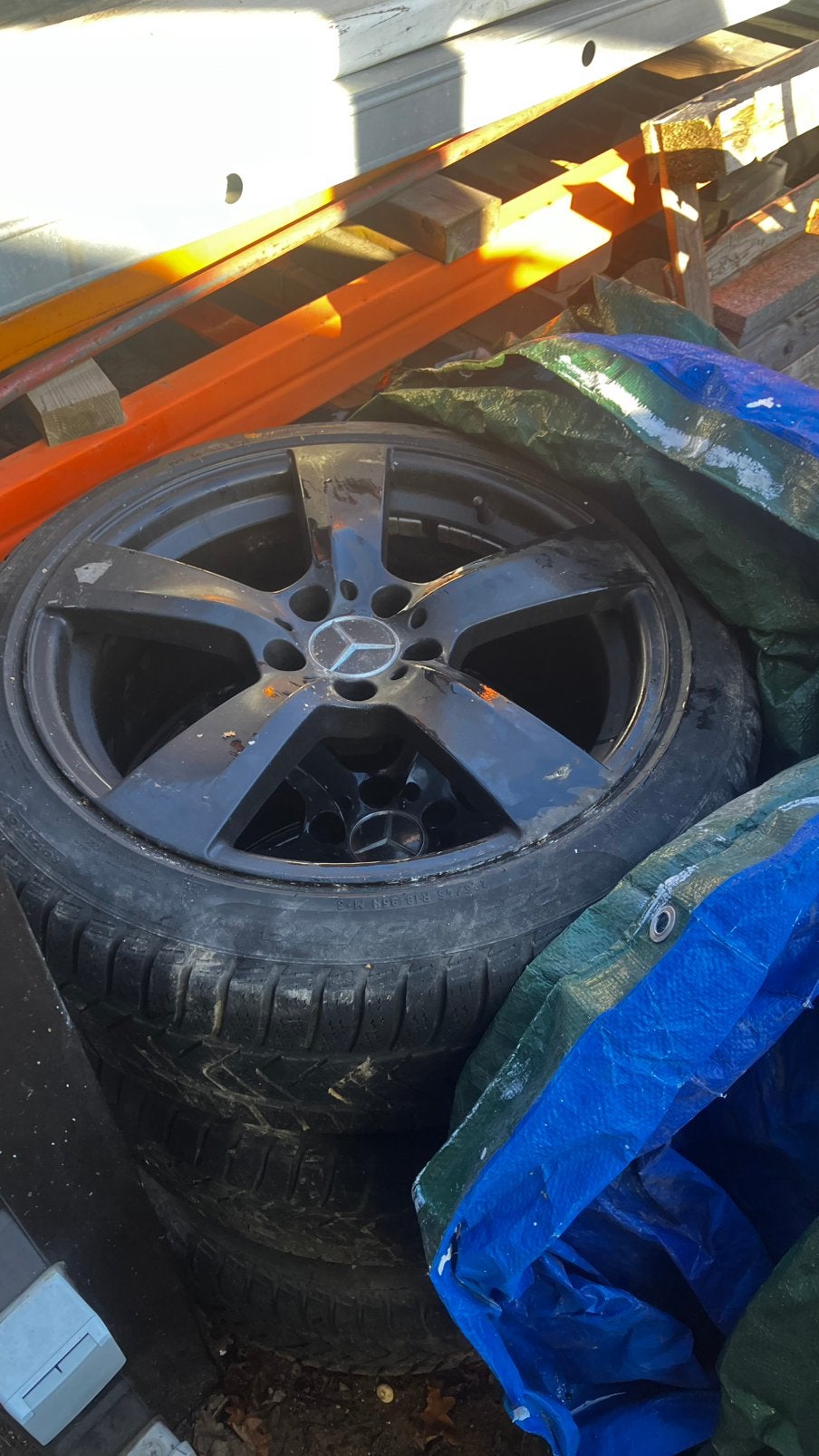 Velgen mercedes w 205 c klasse, Auto diversen, Ophalen of Verzenden, Gebruikt