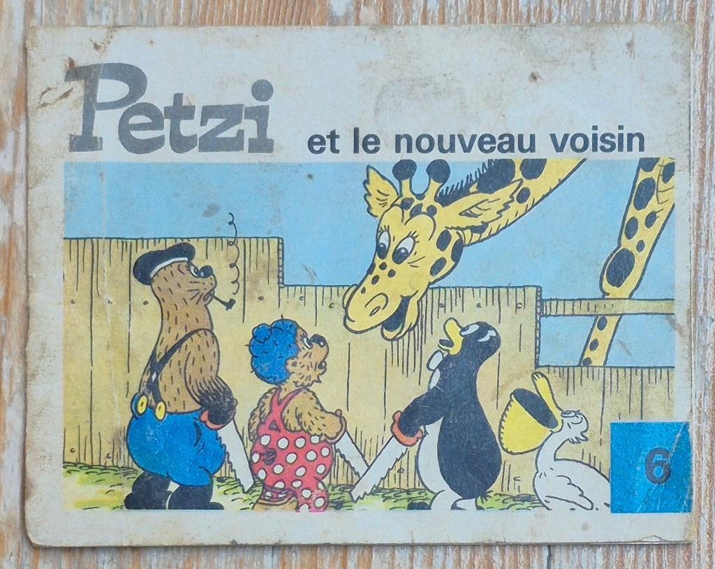 Petzi et le nouveau voisin eo pub Cadbury 1969 Hansen, Livres, Enlèvement ou Envoi, Une BD, Utilisé, Hansen