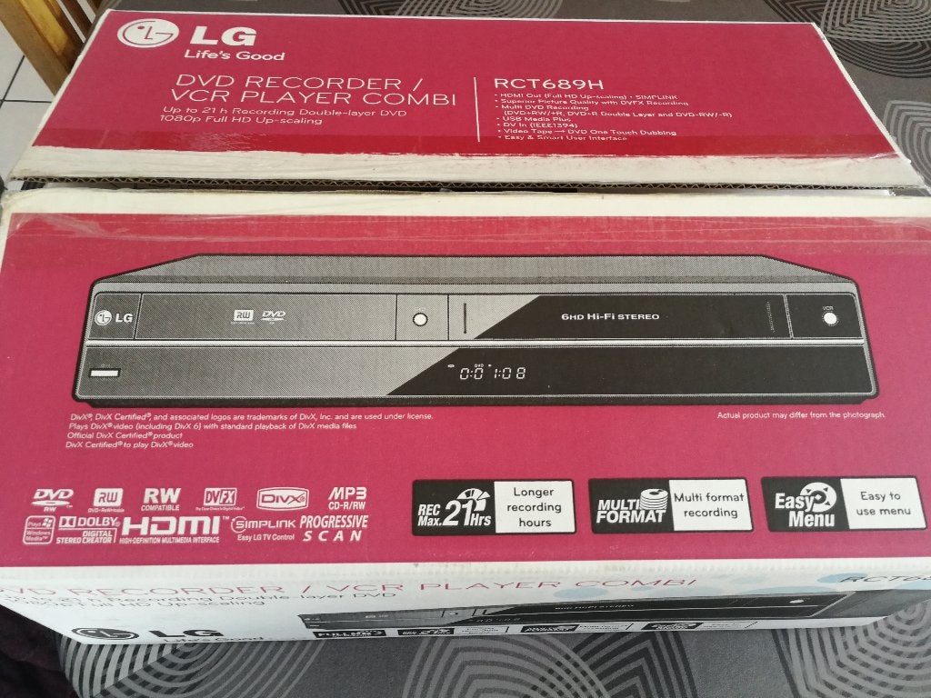 LG RCT-689H, Audio, Tv en Foto, Videospelers, Ophalen of Verzenden, Zo goed als nieuw, Overige typen