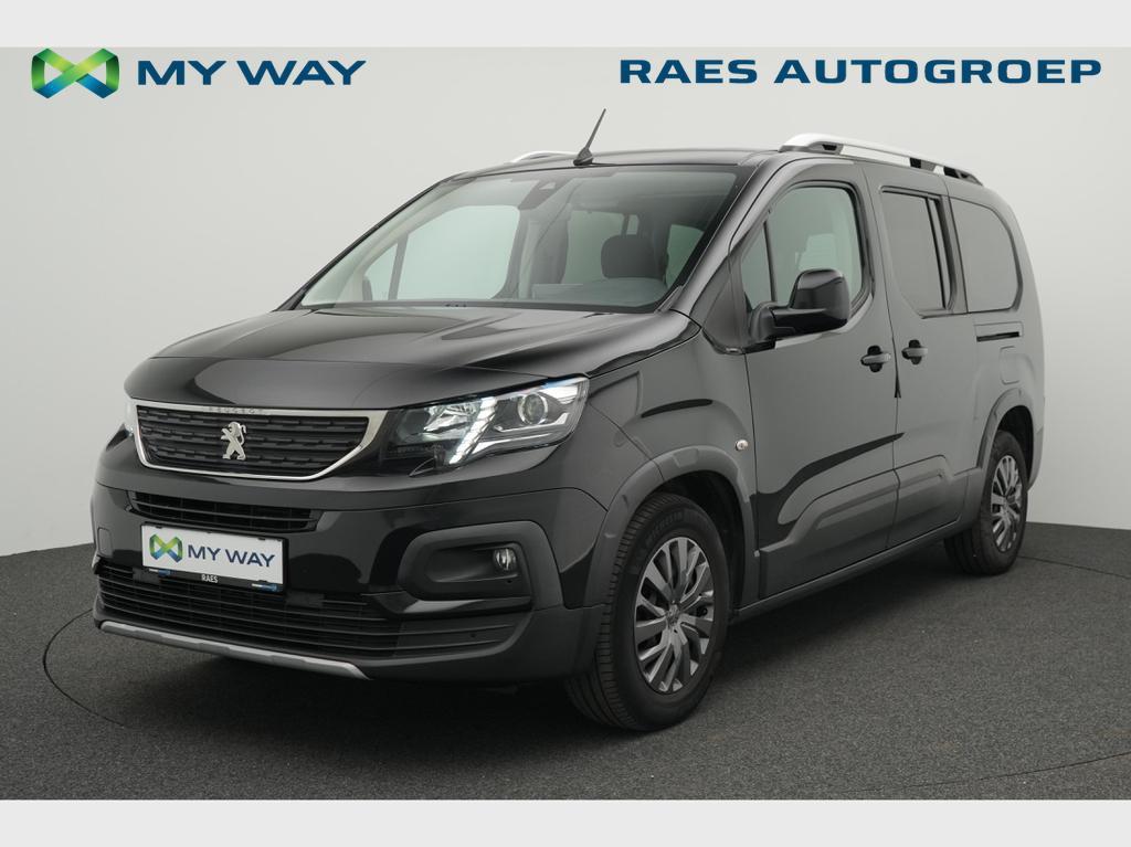 Peugeot Rifter Mwb Rifter 1.2 PureTech Long Allure S&S (EU6., Auto's, Automaat, Overige modellen, Zwart, Bedrijf