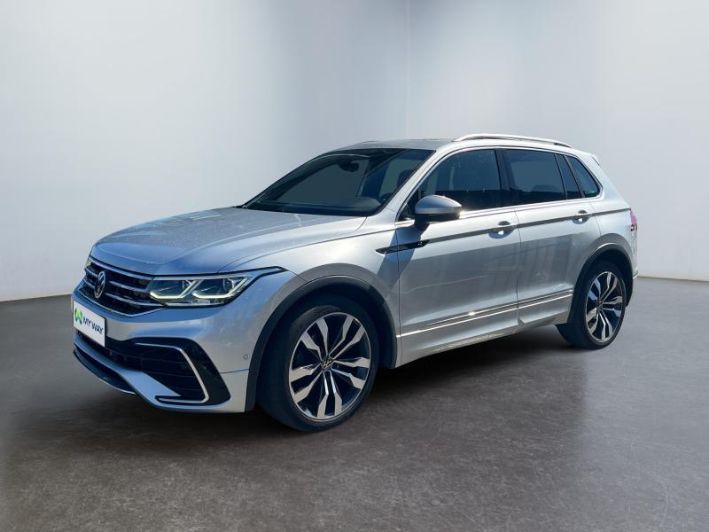 Volkswagen Tiguan R-Line*Boite auto*GPS*Caméra360*Toit pano, Euro 6, Entreprise, Autres couleurs, Automatique