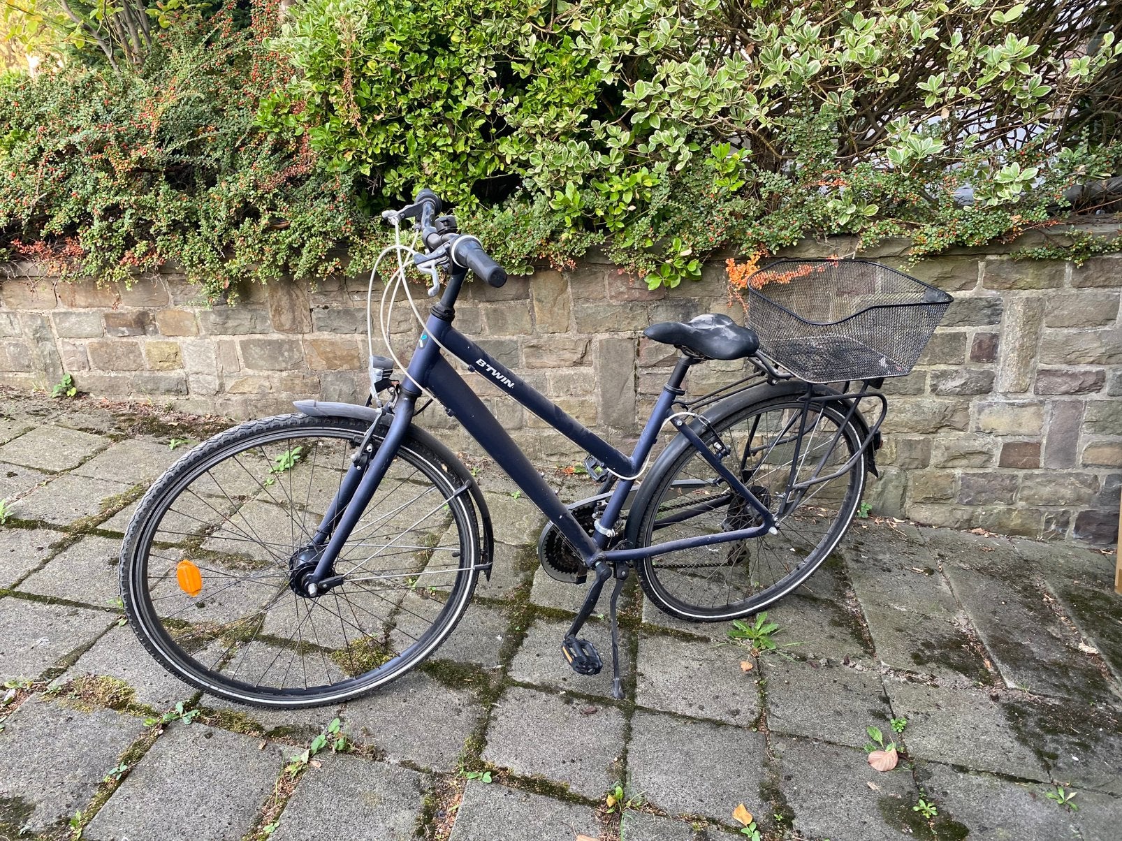 Velo femme decathlon btwin moderne, Vélos & Vélomoteurs, Enlèvement, Utilisé, Frein sur jante, Autres marques