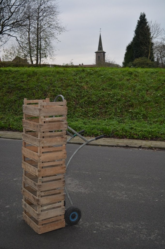FRUITKISTEN POOTJESBAKKEN  PAJOTTENLAND, Ophalen
