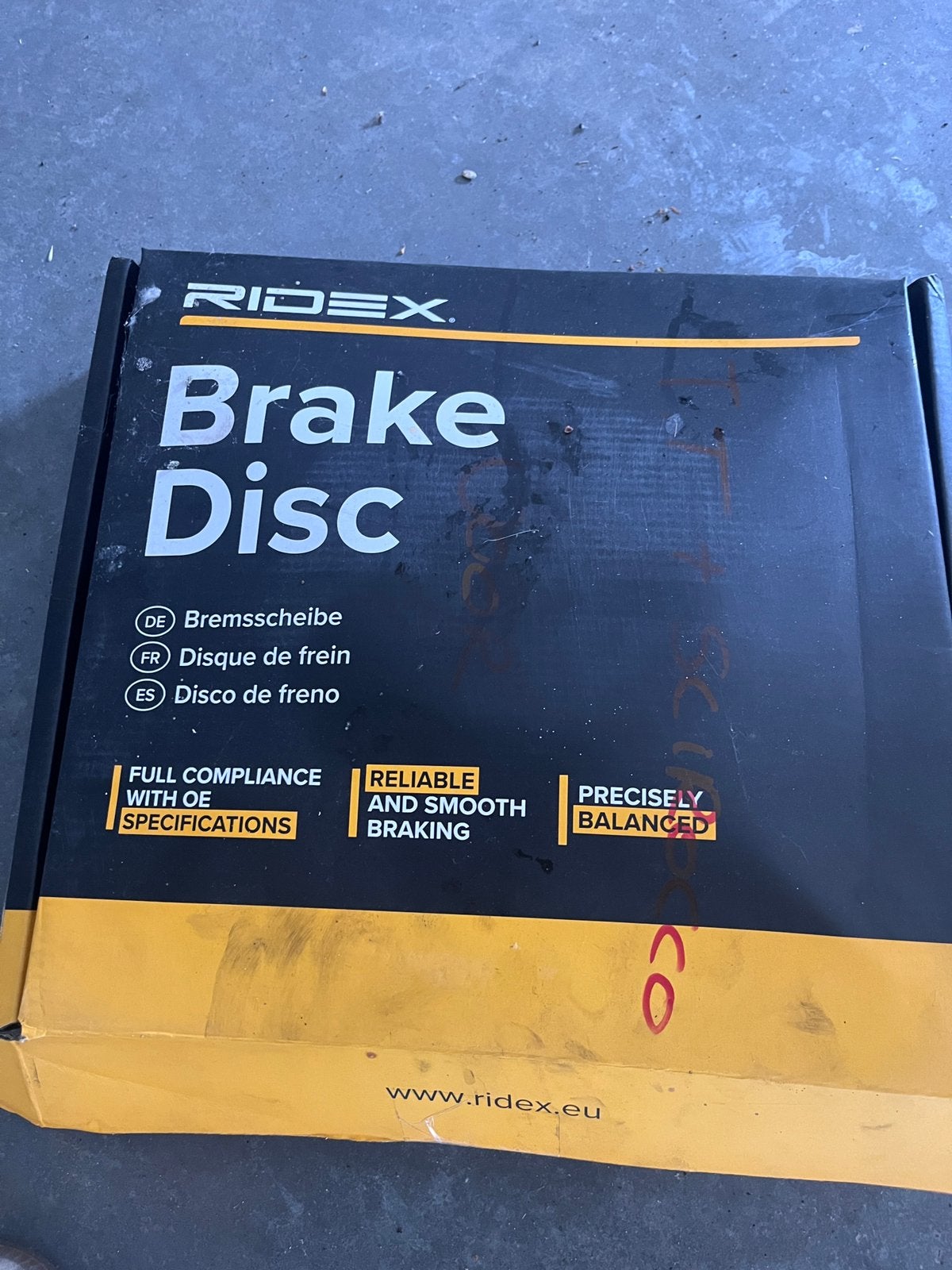 disques de frein avant et arrière perforés, Enlèvement, Utilisé, Volkswagen