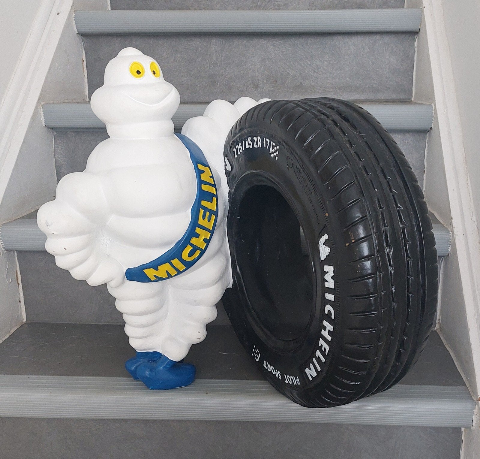 Michelin bibendum, Collections, Enlèvement ou Envoi, Utilisé, Panneau publicitaire