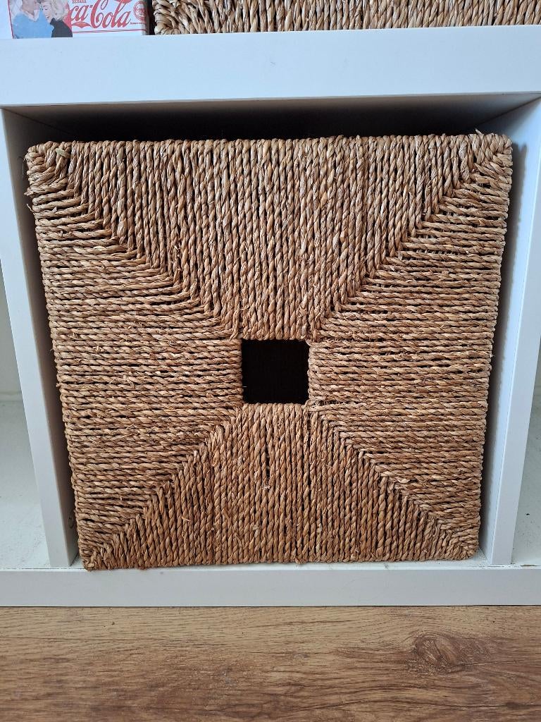 Ikea Knipsa mand voor Kallax kast, Huis en Inrichting, Ophalen, Mand, Vierkant, Zo goed als nieuw