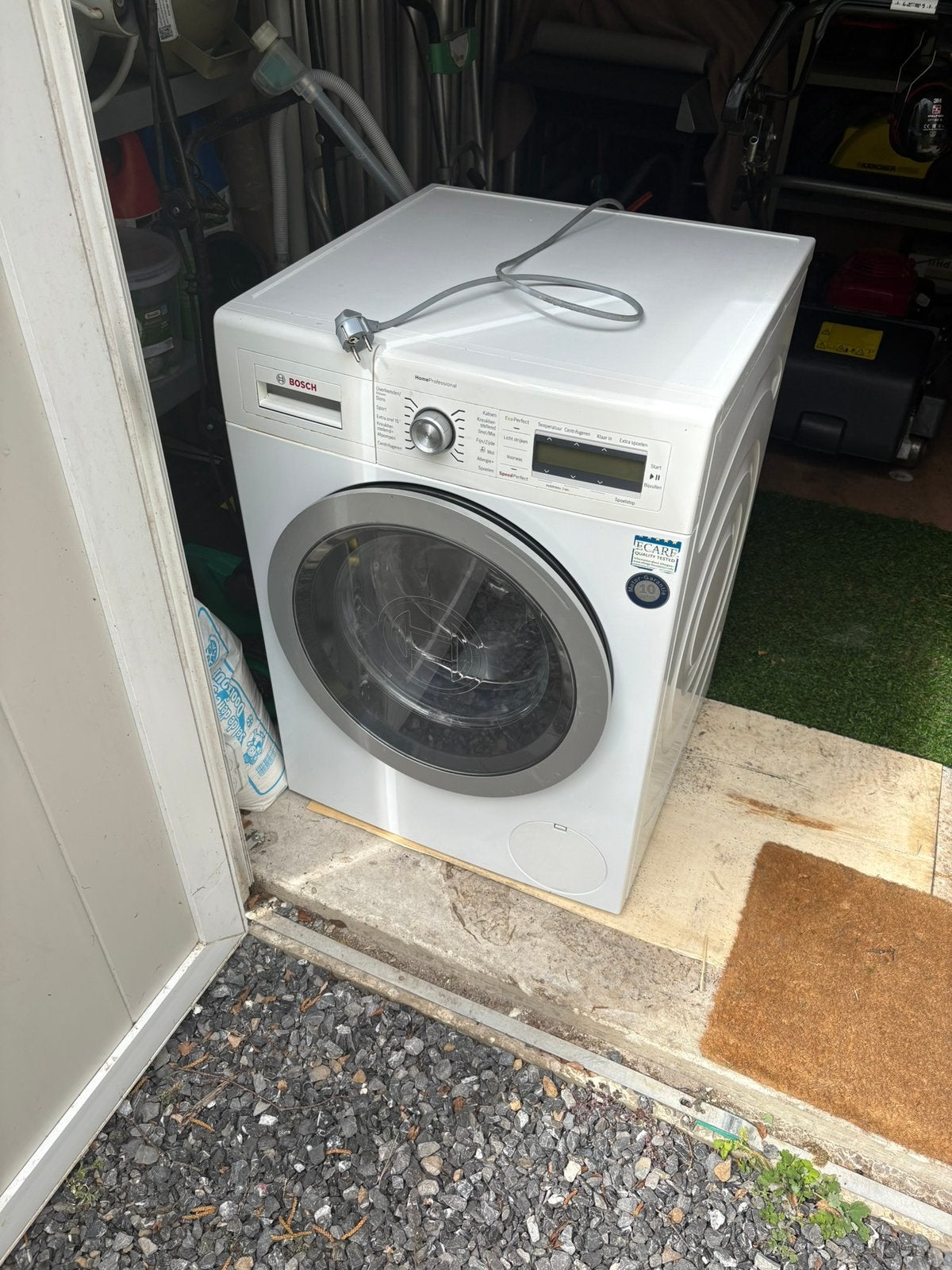 Bosch Home Professionel 6 Serie 9 kg, Elektronische apparatuur, Wasmachines, Zo goed als nieuw, Voorlader, 8 tot 10 kg, 95 cm of meer
