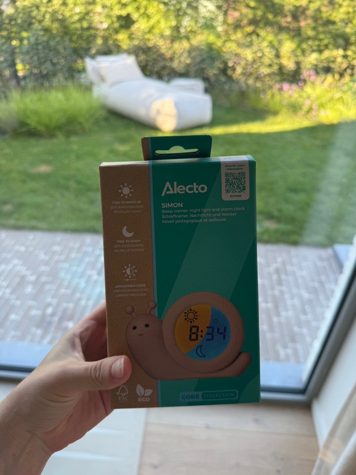 Alecto slaaptrainer - ongeopend kraamcadeau, Ophalen, Zo goed als nieuw