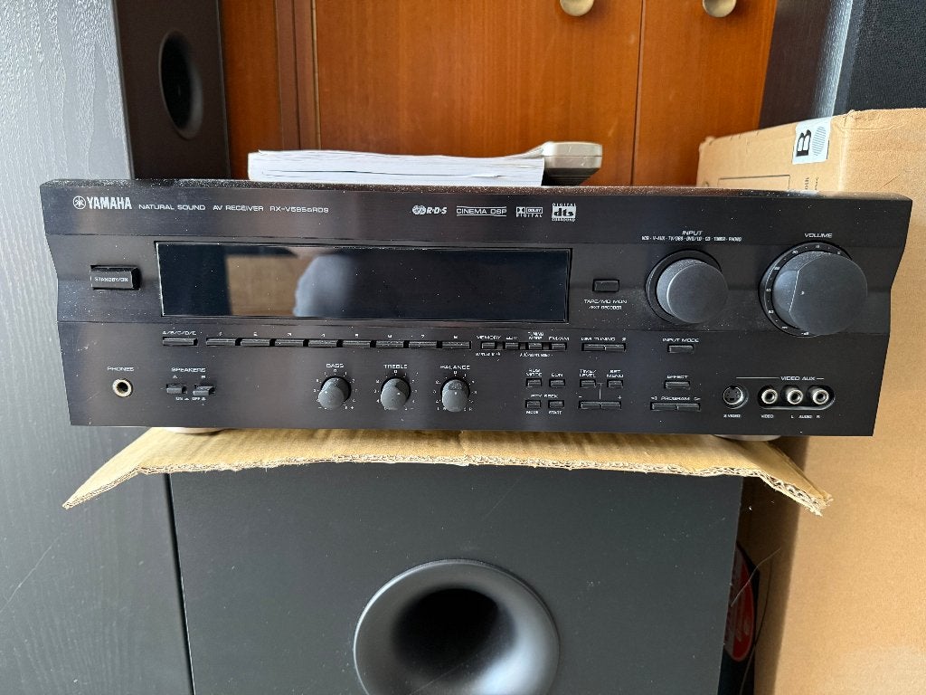 Yamaha RX-V595aRDS + JBL MK1000 + SUB125 + Jamo Cornet 25, Neuf, Câbles inclus, Yamaha, Enlèvement
