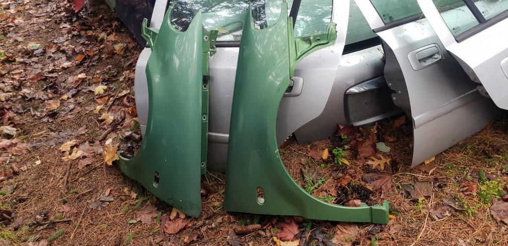 VW POLO 6N VOORSCHERMEN BJ 1997, Gebruikt, -, -, Ophalen of Verzenden