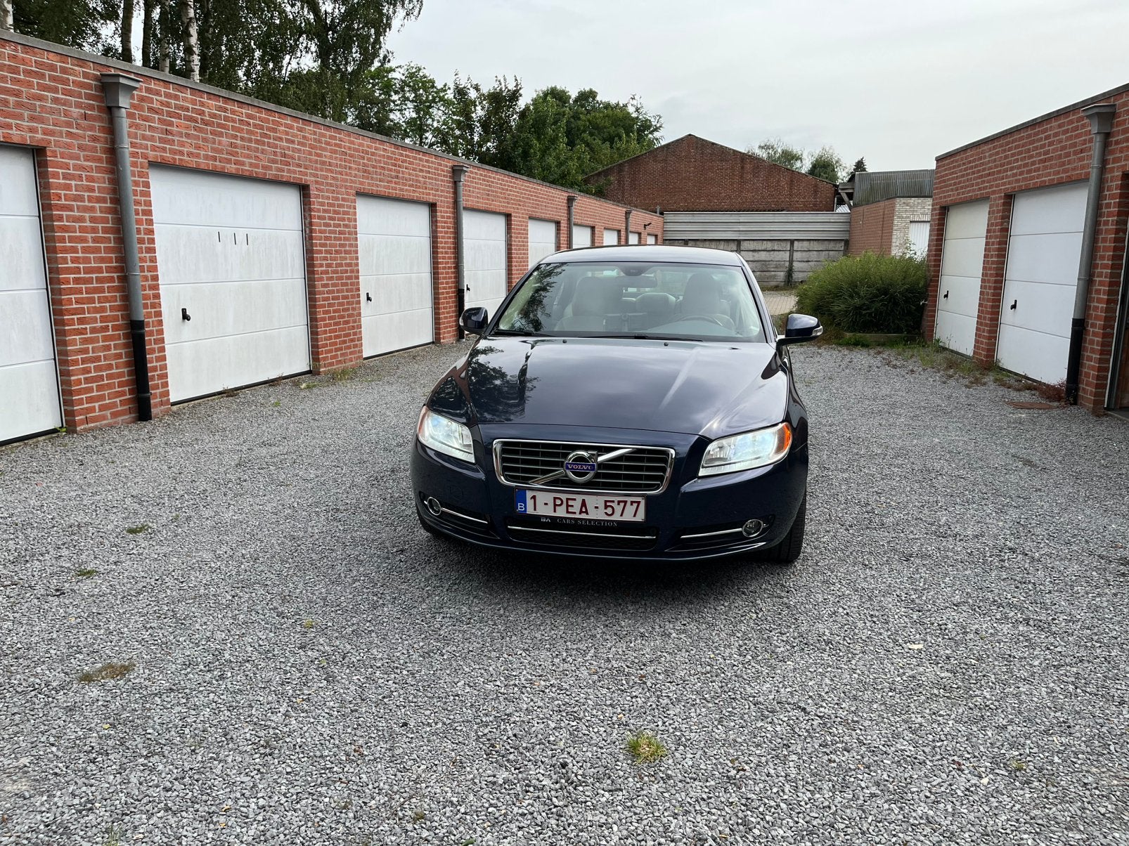 Volvo s80 2.0T Aut., Auto's, Beige, 4 cilinders, Blauw, Leder