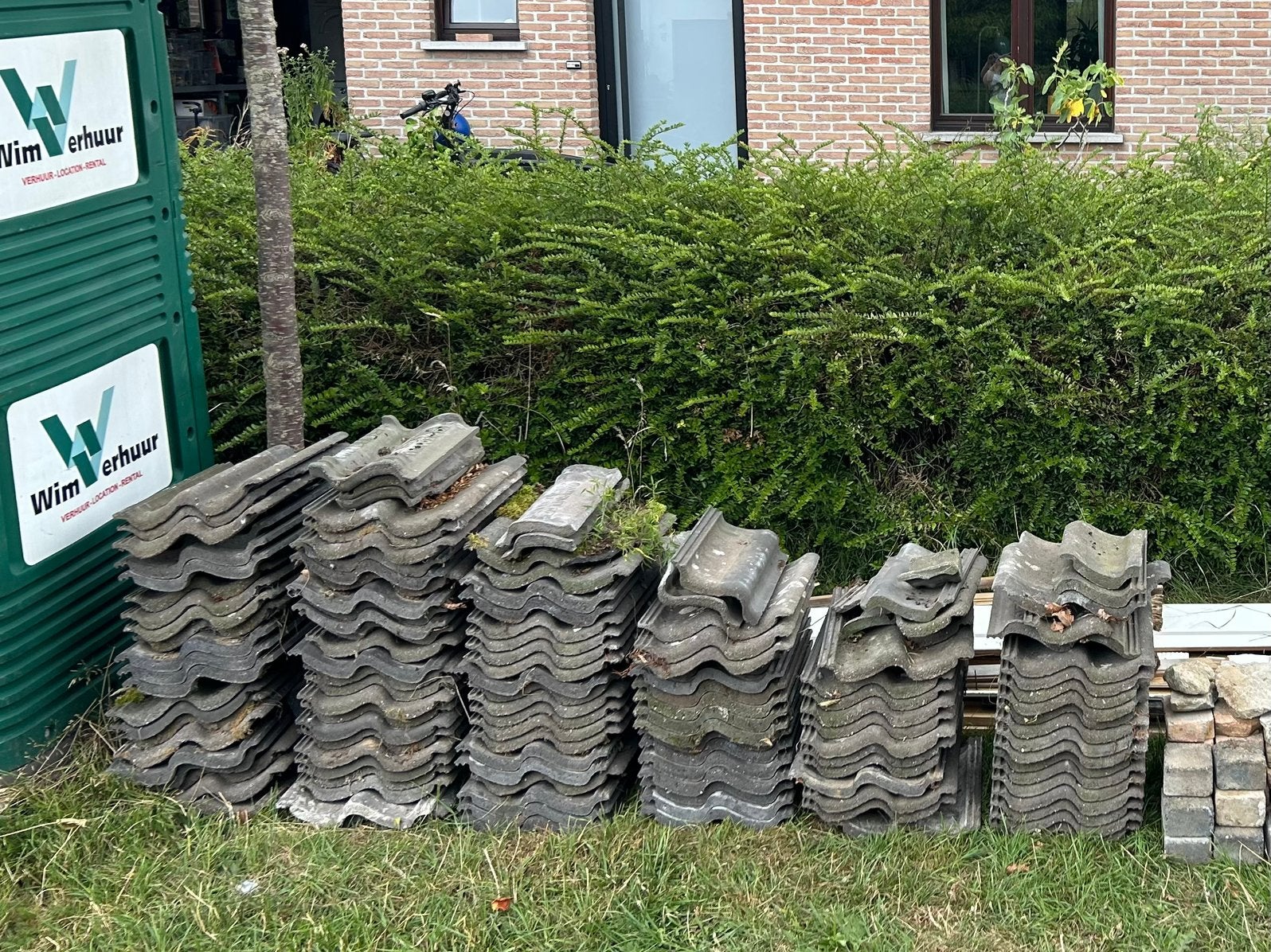 Dakpannen, Doe-het-zelf en Bouw, Dakpannen en Dakbedekking, Ophalen, Gebruikt, Steen of Klei, Dakpannen