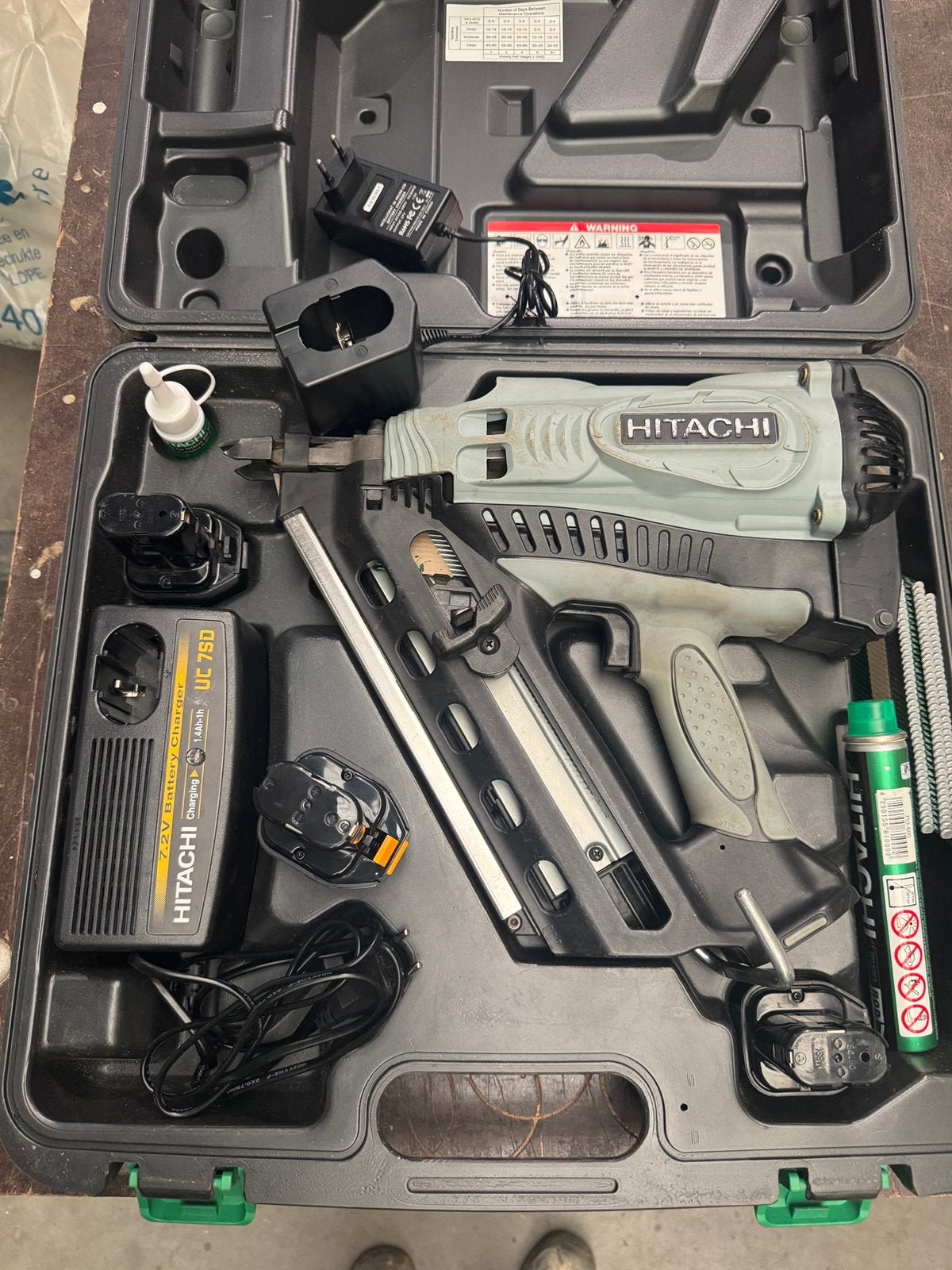 Hitachi Koki NR90GC2, Ophalen, Zo goed als nieuw