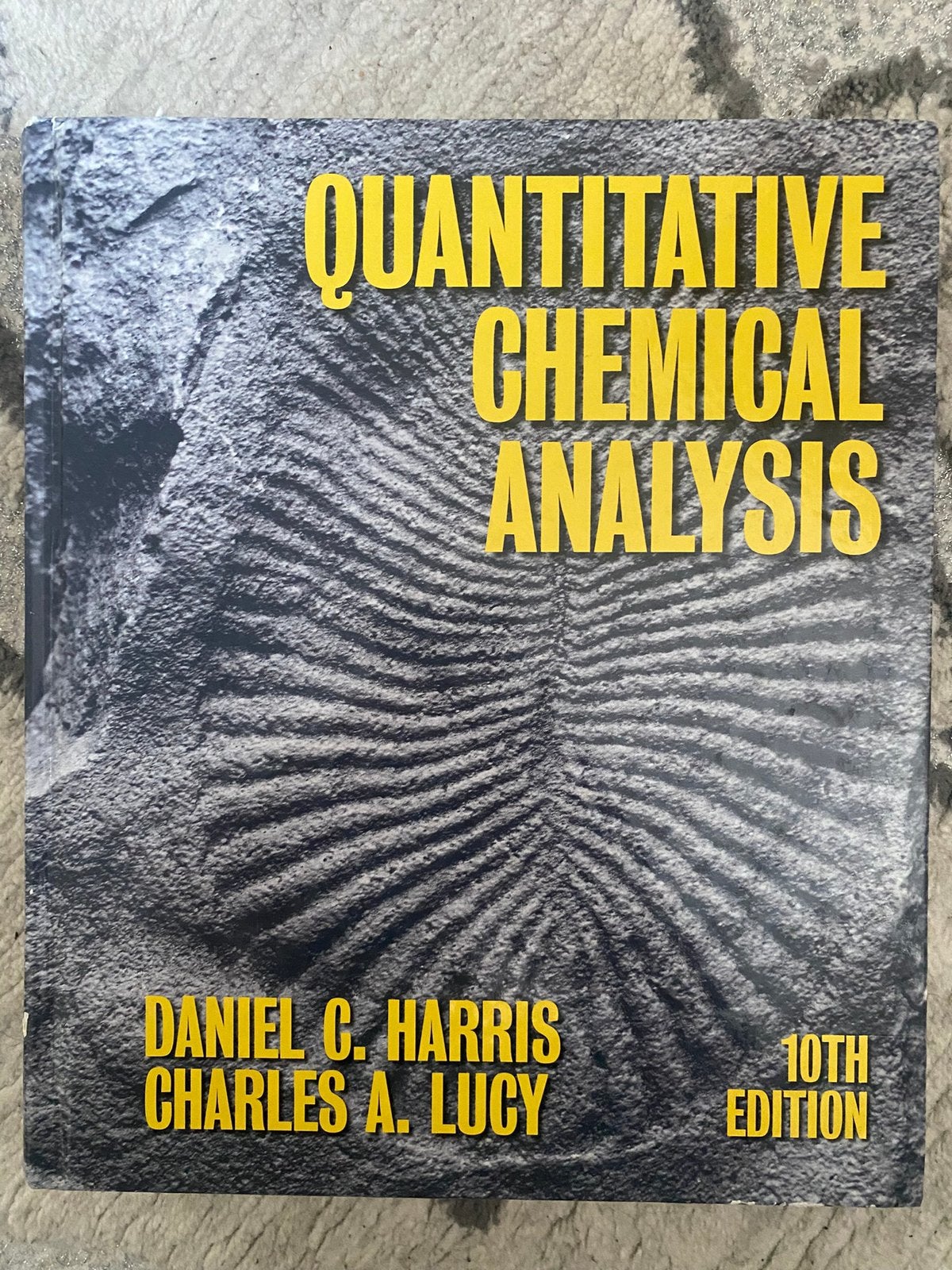 Quantitative Chemical Analysis 10th Edition bachelor Farmaci, Boeken, Ophalen, Zo goed als nieuw