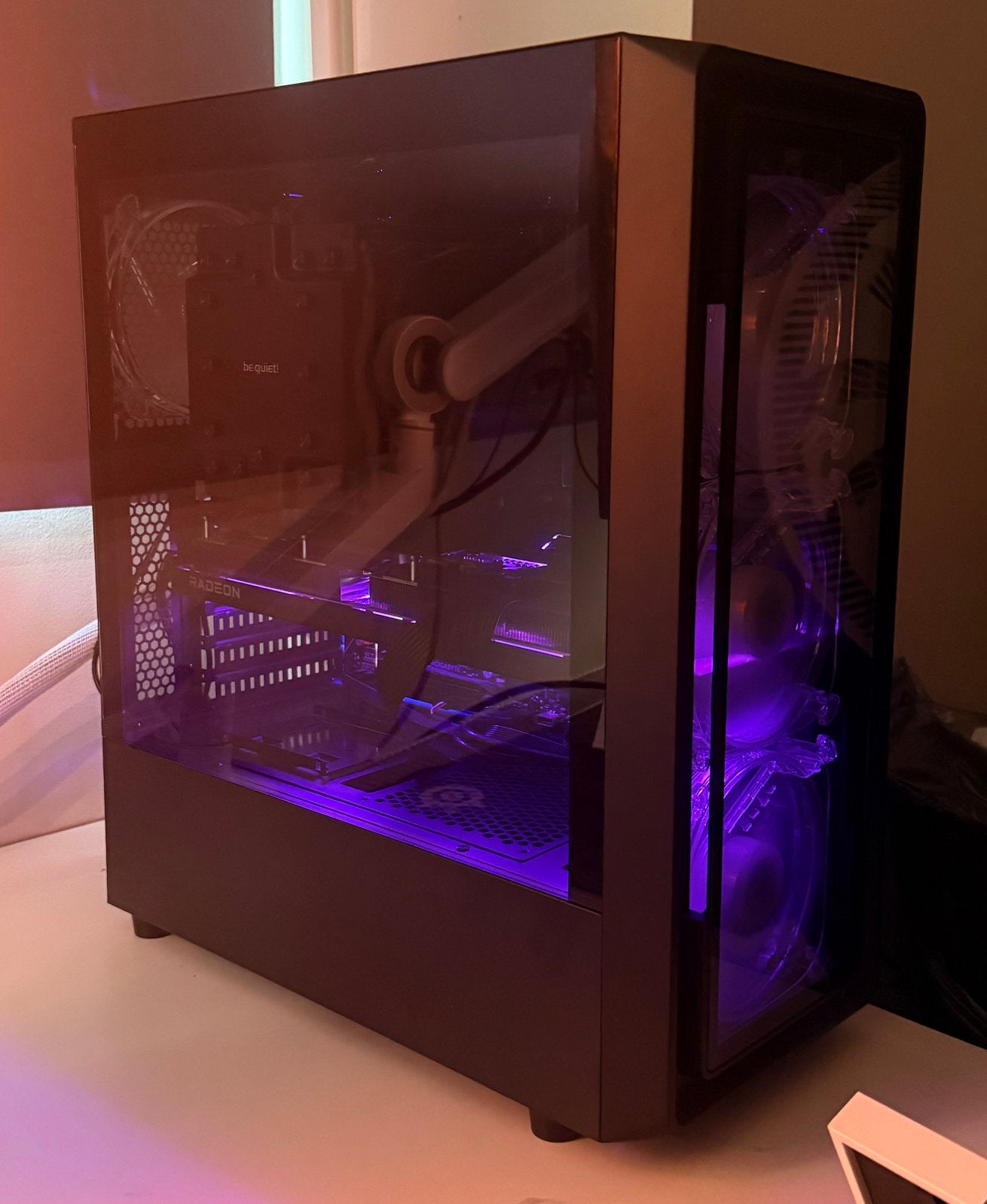 PC de jeu puissant :AMD Ryzen 7 5800X/ RX7700XT/32 Go de RAM, Enlèvement, Comme neuf, Gaming, SSD