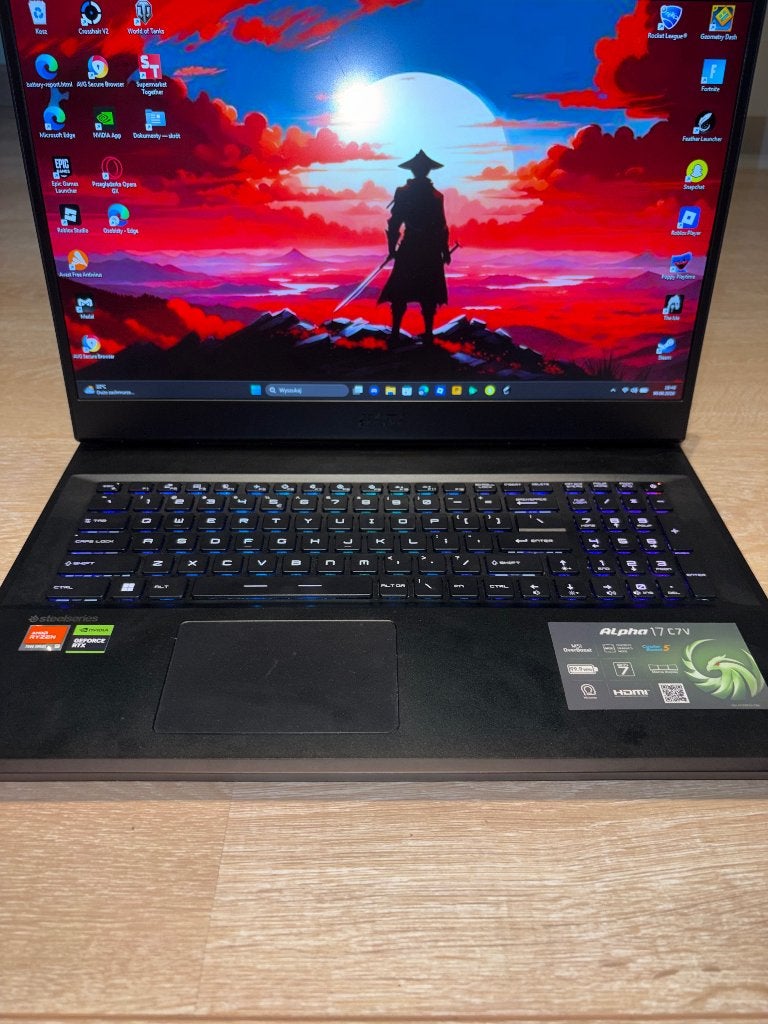 MSI ALPHA 17C7V LAPTOP, Computers en Software, Desktop Pc's, Gebruikt, 4 Ghz of meer, SSD, 16 GB, Gaming, Ophalen of Verzenden