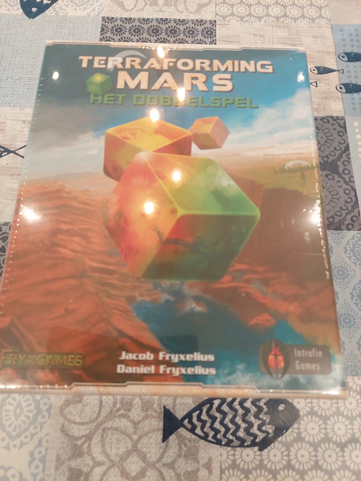 Bordspel: Terraforming dice dobbelspel, ongeopend verpakking, Ophalen