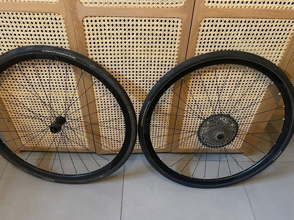 Syncros alu wielset SRAM, Fietsen en Brommers, Fietsonderdelen, Ophalen, Gebruikt, Racefiets, Aluminium