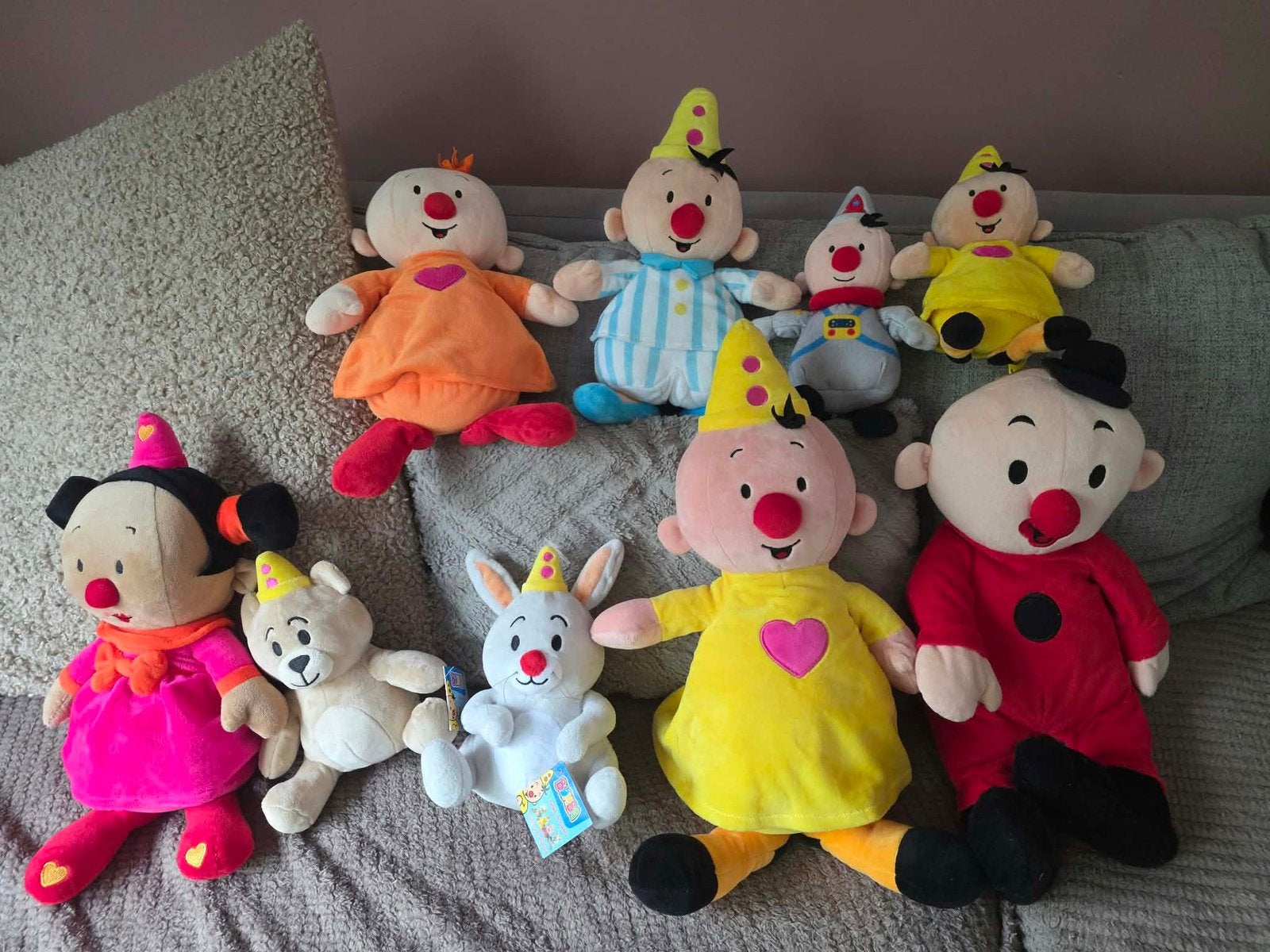 Bumba knuffelcollectie – 8 stuks – mooie set, Ophalen of Verzenden, Zo goed als nieuw