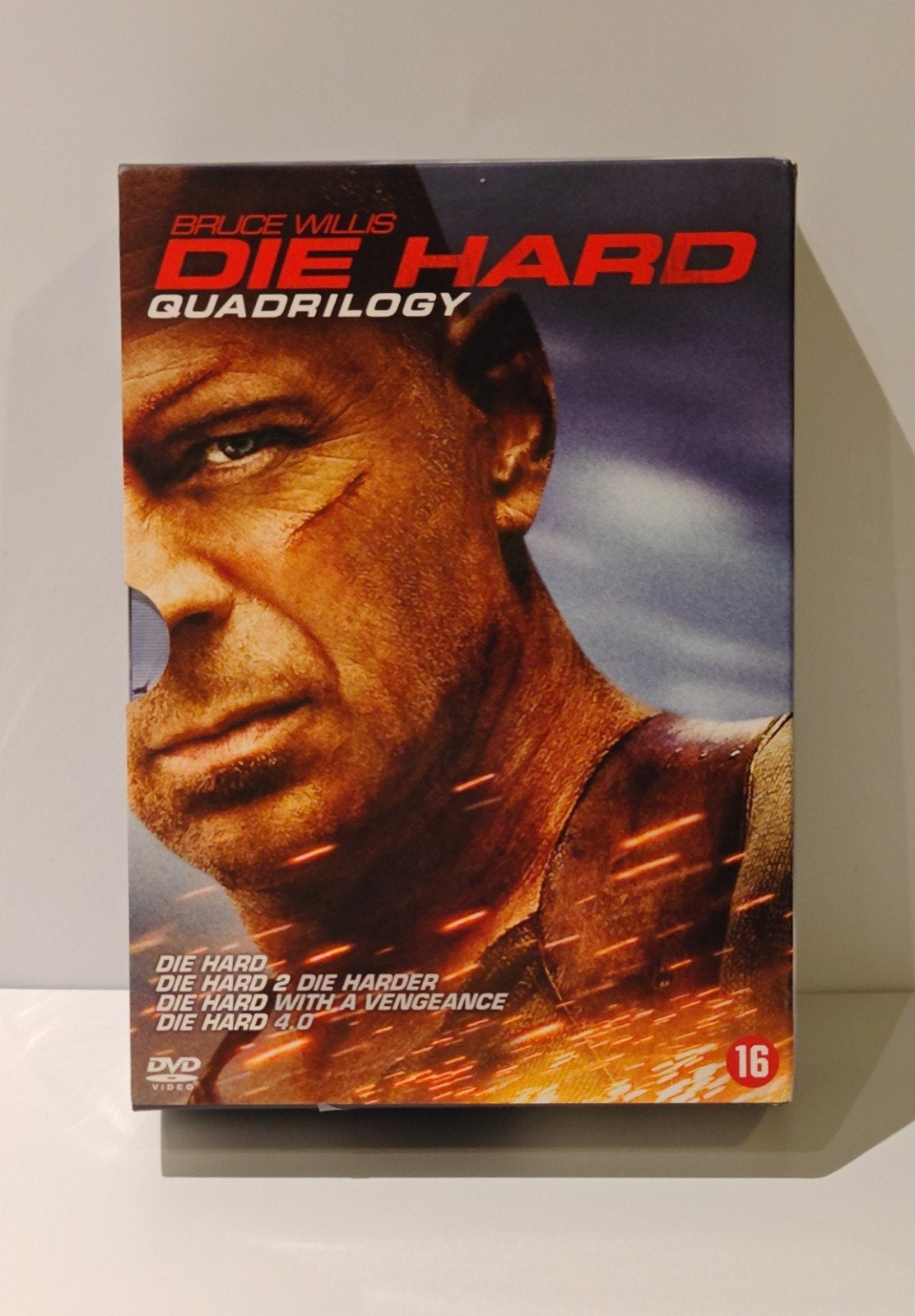 Coffret 4 DVD Die Hard Quadrilogy Bruce Willis Action Collec, Enlèvement ou Envoi, Action