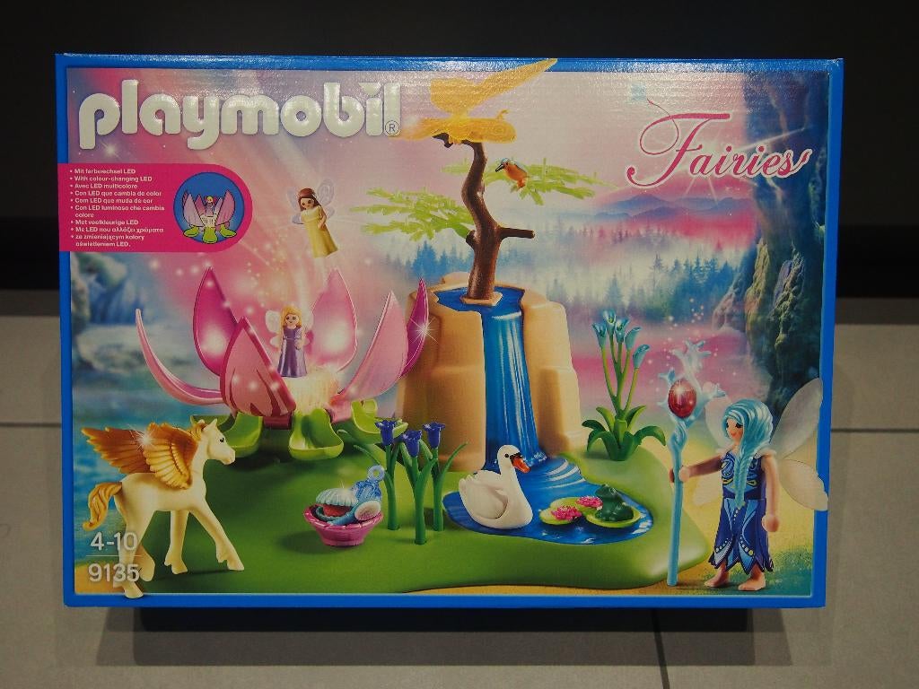 Playmobil 9135 Betoverende weide met Feeënbabies, Enlèvement, Comme neuf, Ensemble complet
