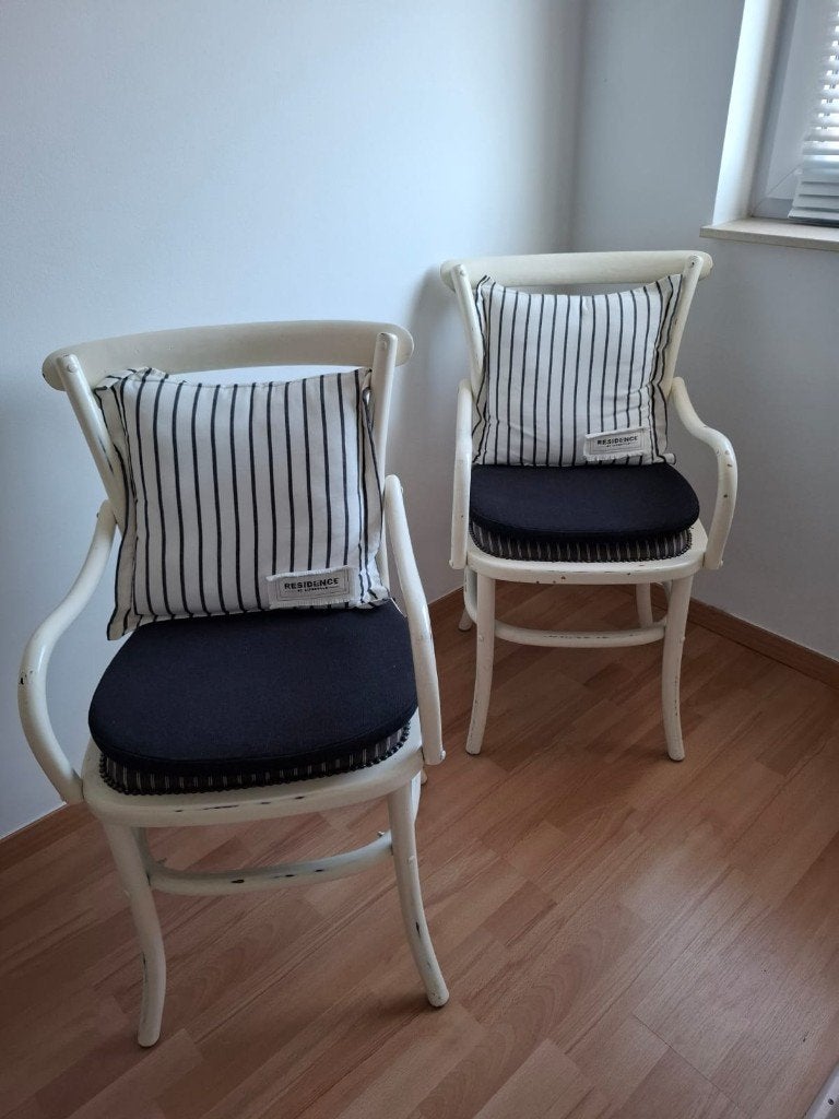 Chaises, Maison & Meubles, Chaises, Vintage, Comme neuf, Deux, Enlèvement