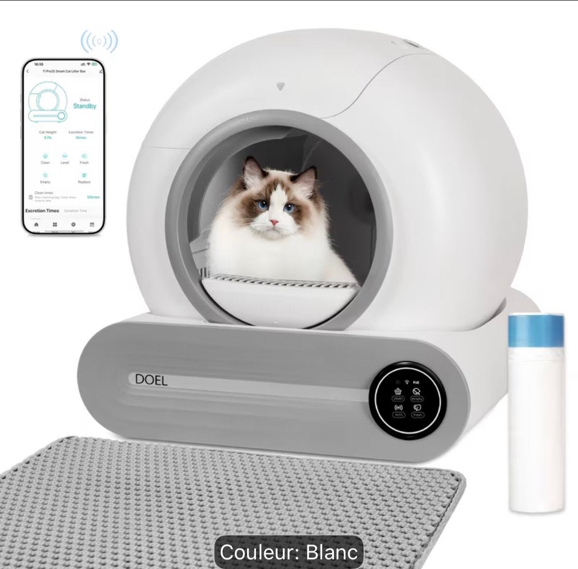 Litiere automatique, Animaux & Accessoires, Bacs à litière, Enlèvement, Comme neuf