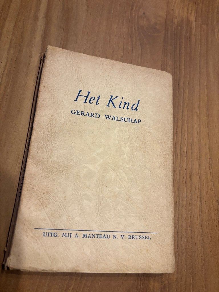boek 'Het kind' Gerard Walschap, Ophalen, Gelezen