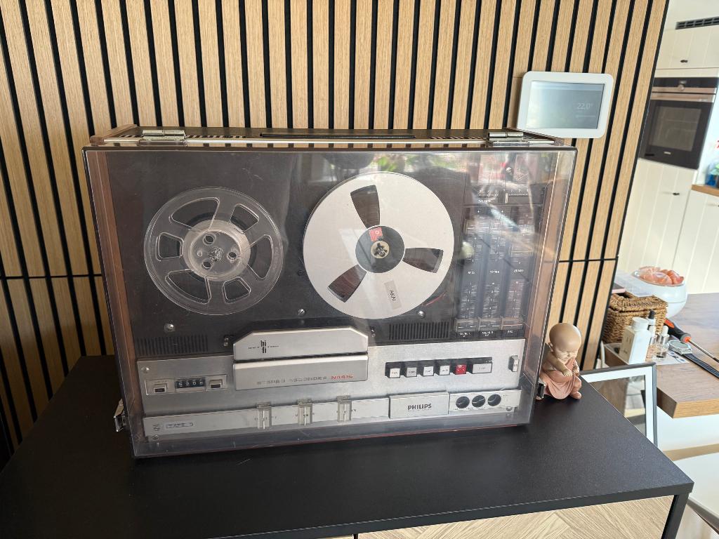 Bandrecorder, Ophalen, Bandrecorder, Met stofkap