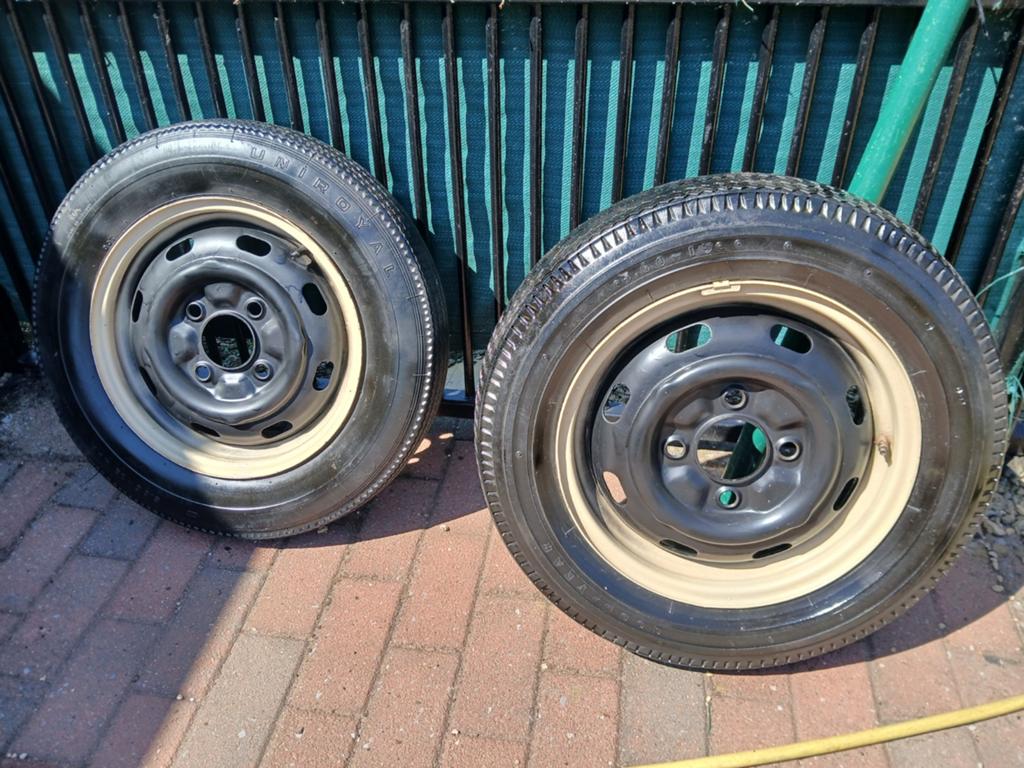2 oltimer wielen vw, Ophalen of Verzenden
