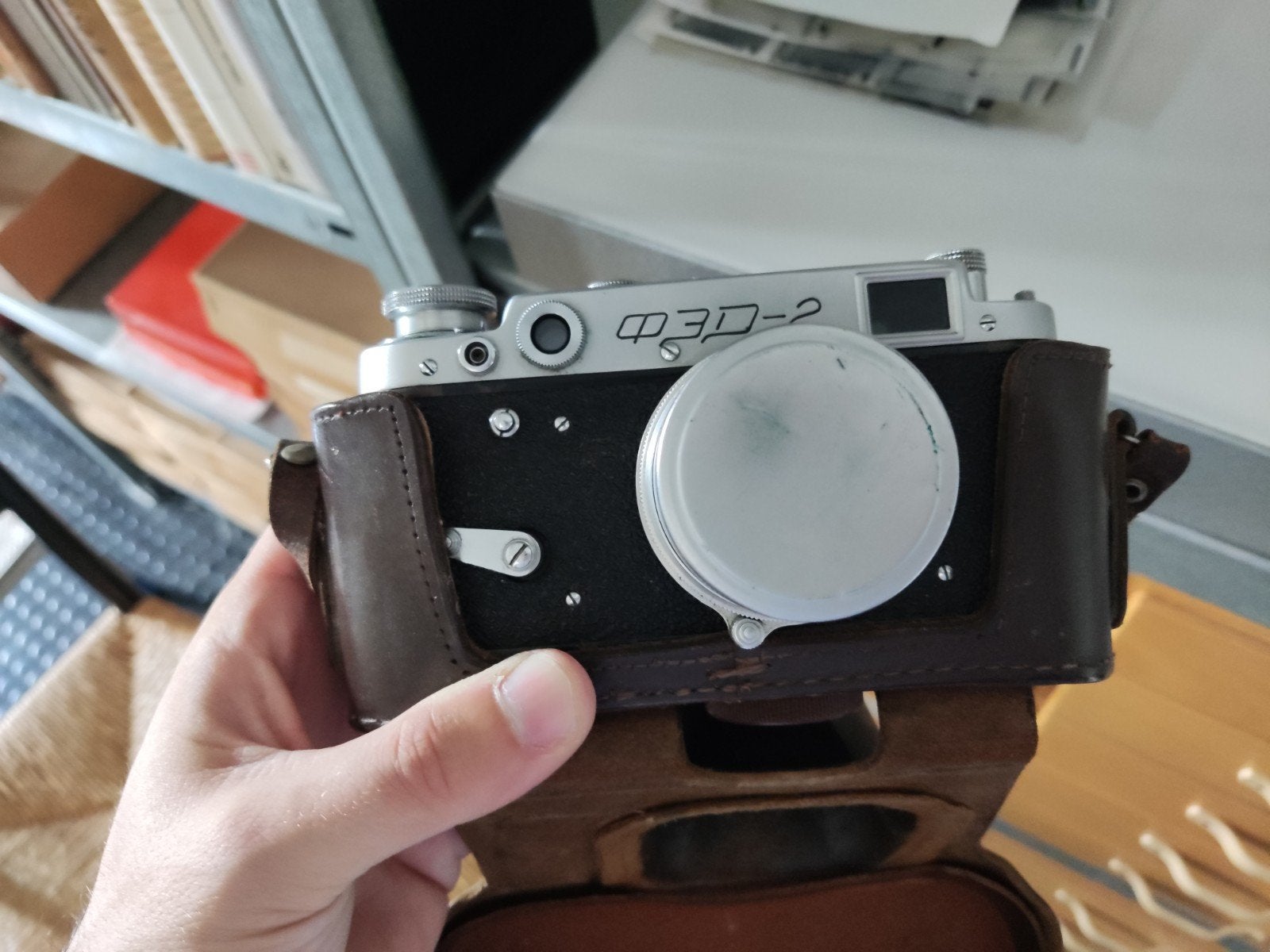 Appareil photo vintage, Enlèvement