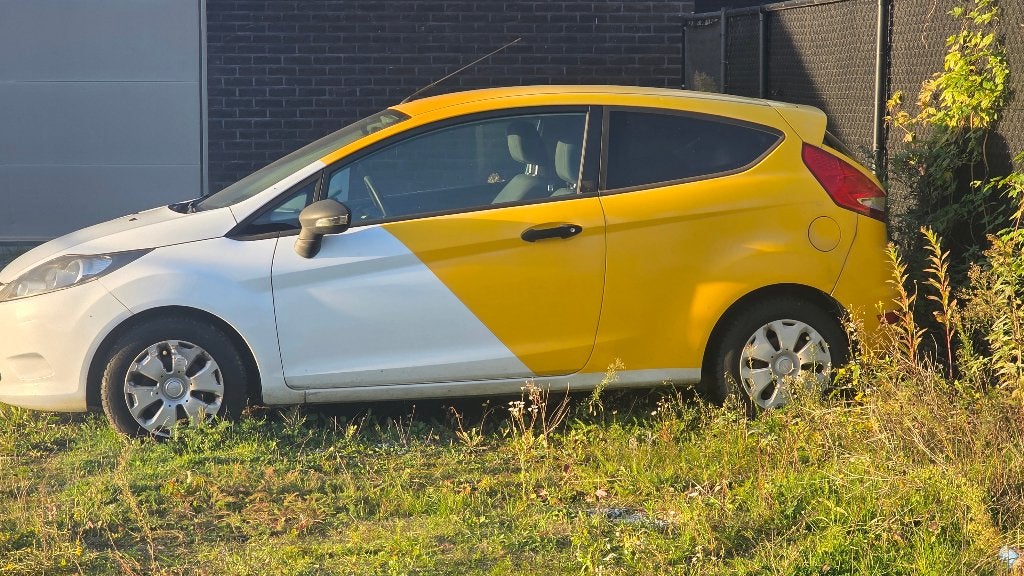 Ford fiesta ***lichte vracht**** 2012, Autos, Achat, Jaune, Boîte manuelle, Diesel