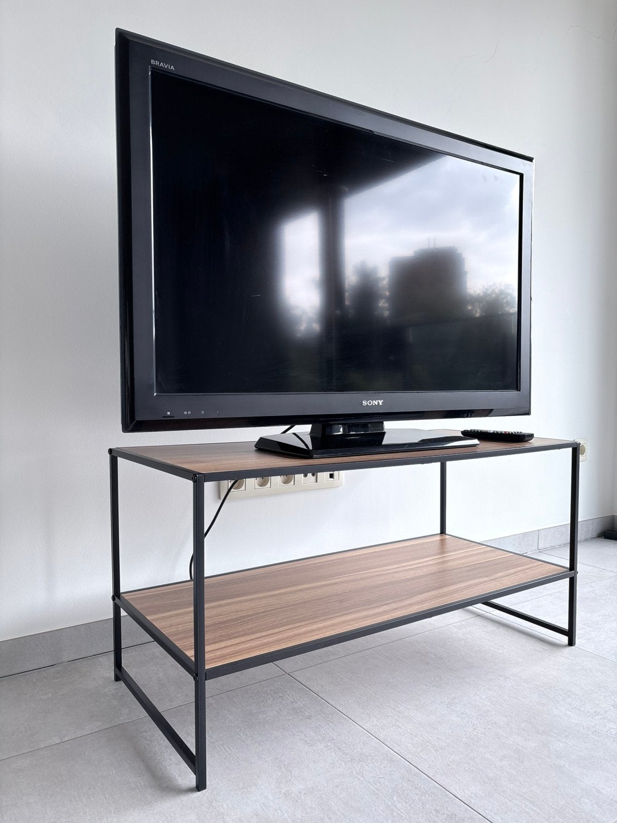 Sony Bravia 40" Full HD TV + modern tv-meubel, Audio, Tv en Foto, Televisies, Ophalen, LCD, Zo goed als nieuw, 100 Hz