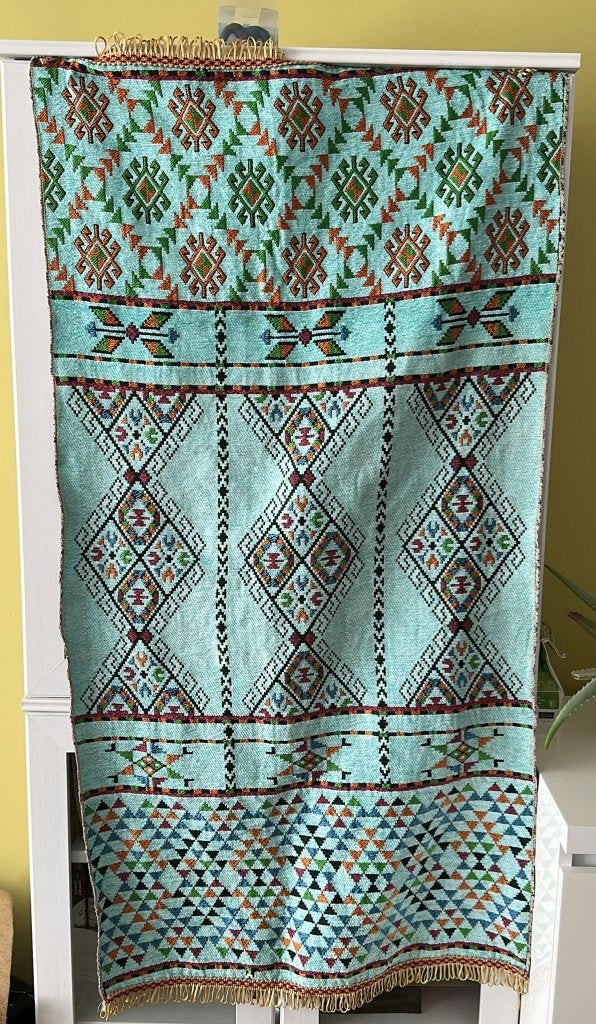 Tapis bleu 130x70cm, Maison & Meubles, Ameublement | Tapis & Moquettes, Neuf, 100 à 150 cm, Enlèvement ou Envoi, 50 à 100 cm