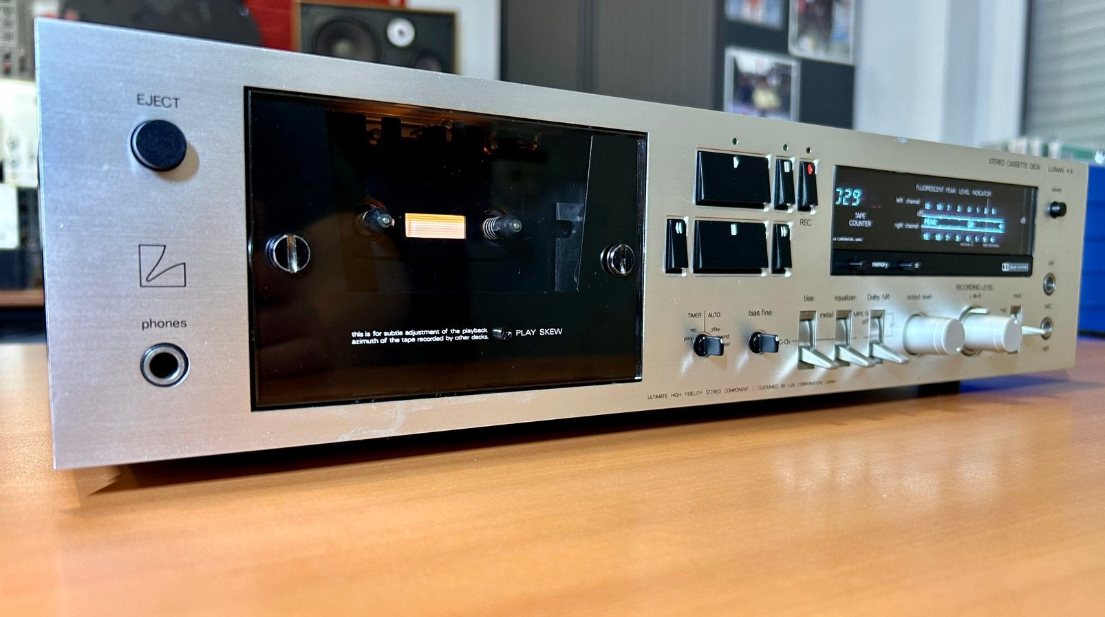 LUXMAN K-8 deck cassette, Enlèvement ou Envoi