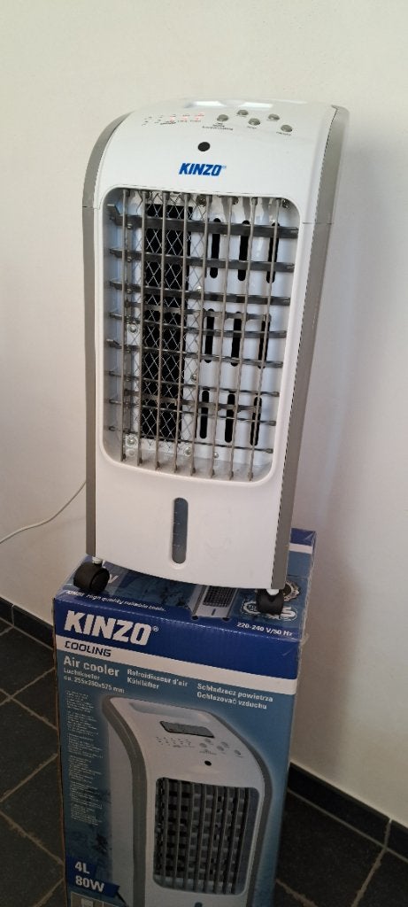 Kinzo aircooler airco met icepak, Enlèvement, Comme neuf