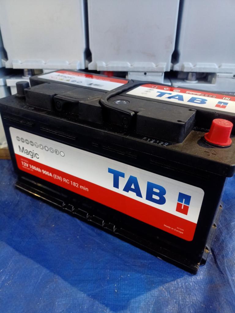 TAB Auto baterrij 100 Ah nieuw, Auto-onderdelen, Accu's en Toebehoren, Ophalen