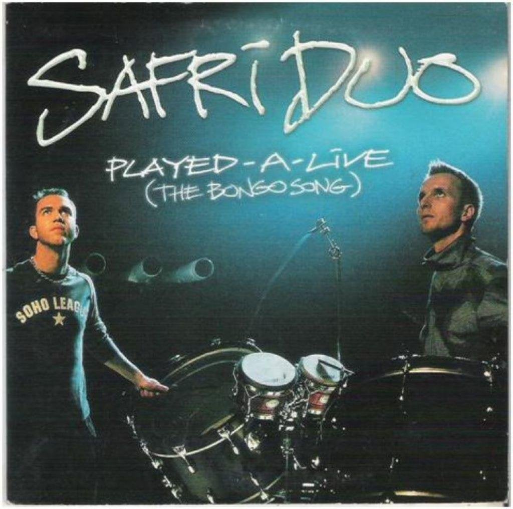 SAFRI DUO: "Played-a-live" (The Bongo Song), Ophalen of Verzenden