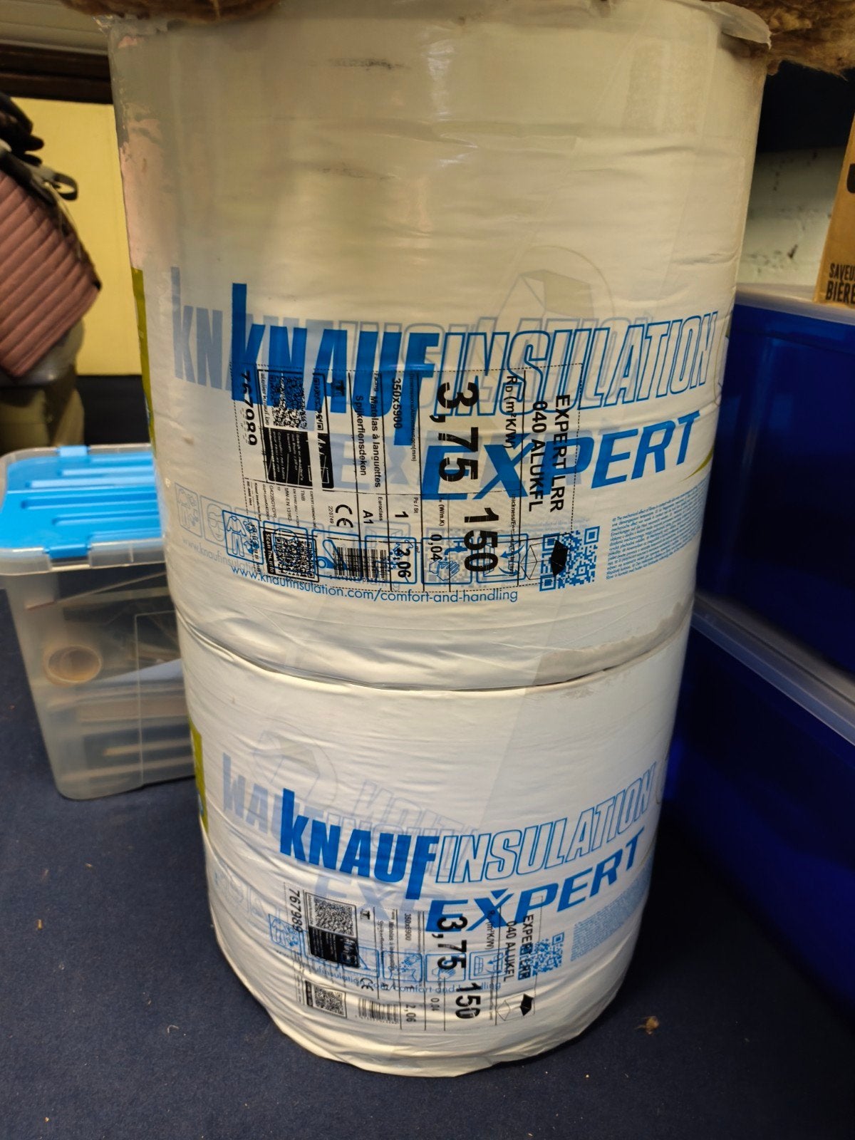 Knauf isolatie, Doe-het-zelf en Bouw, Ophalen, Glaswol