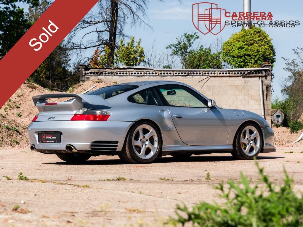 Porsche 911 996 GT2 3.6 Coupé GT2 - Belgian Car - 19000km -, Autos, Porsche, Cuir, Argent ou Gris, Achat, Entreprise