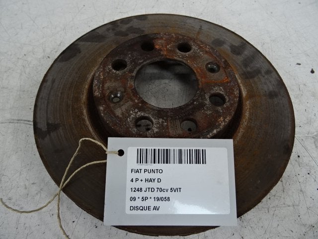 REMSCHIJF VOOR Fiat Grande Punto (199) (01-2005/06-2013), FCA Germany GmbH, Gebruikt, IPC D1-09 Bahnhofsplatz
65423  Rüsselsheim am Main, DE