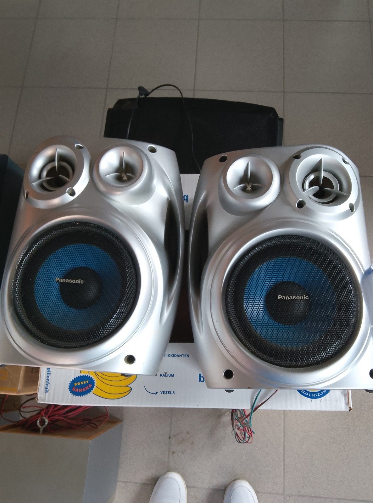2 boxen Panasonic, TV, Hi-fi & Vidéo, Enlèvement