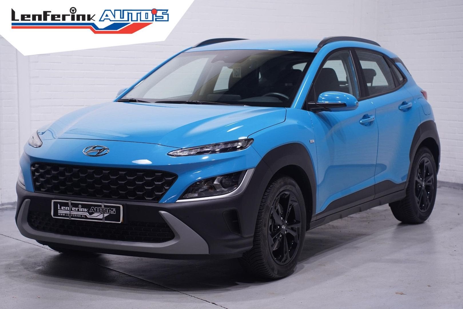 Hyundai Kona 1.0 T-GDI Comfort Smart Navi Clima Cruise PDC C, Auto's, Hyundai, Blauw, Handgeschakeld, SUV of Terreinwagen, 136 g/km