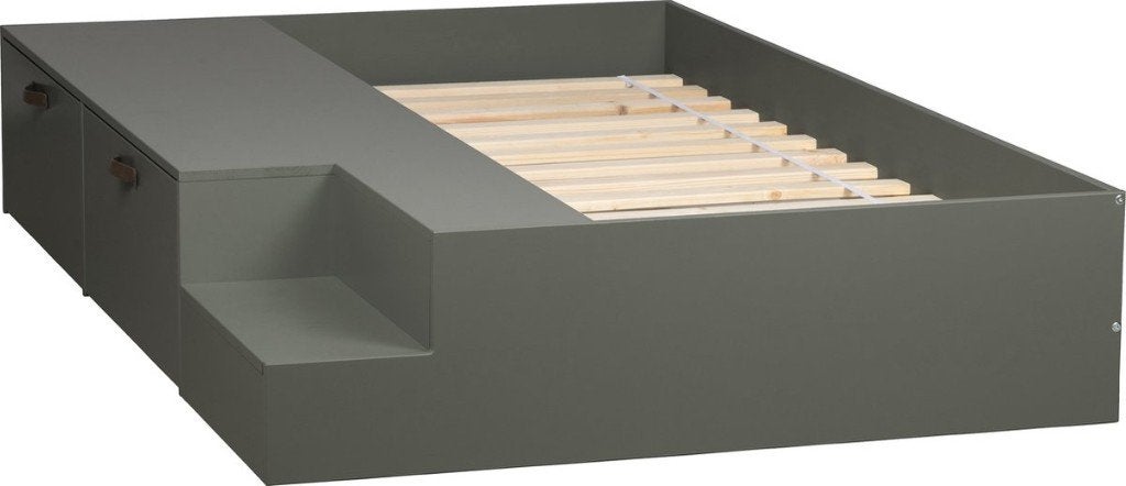 Kinderbed met opberglades, Ophalen, Matras, 180 cm of meer, 100 cm of meer