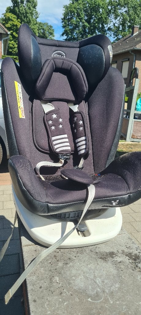 Kinderzit auto isofix fraaibaar, Kinderen en Baby's, Gebruikt, Zijbescherming, 9 t/m 36 kg, Isofix