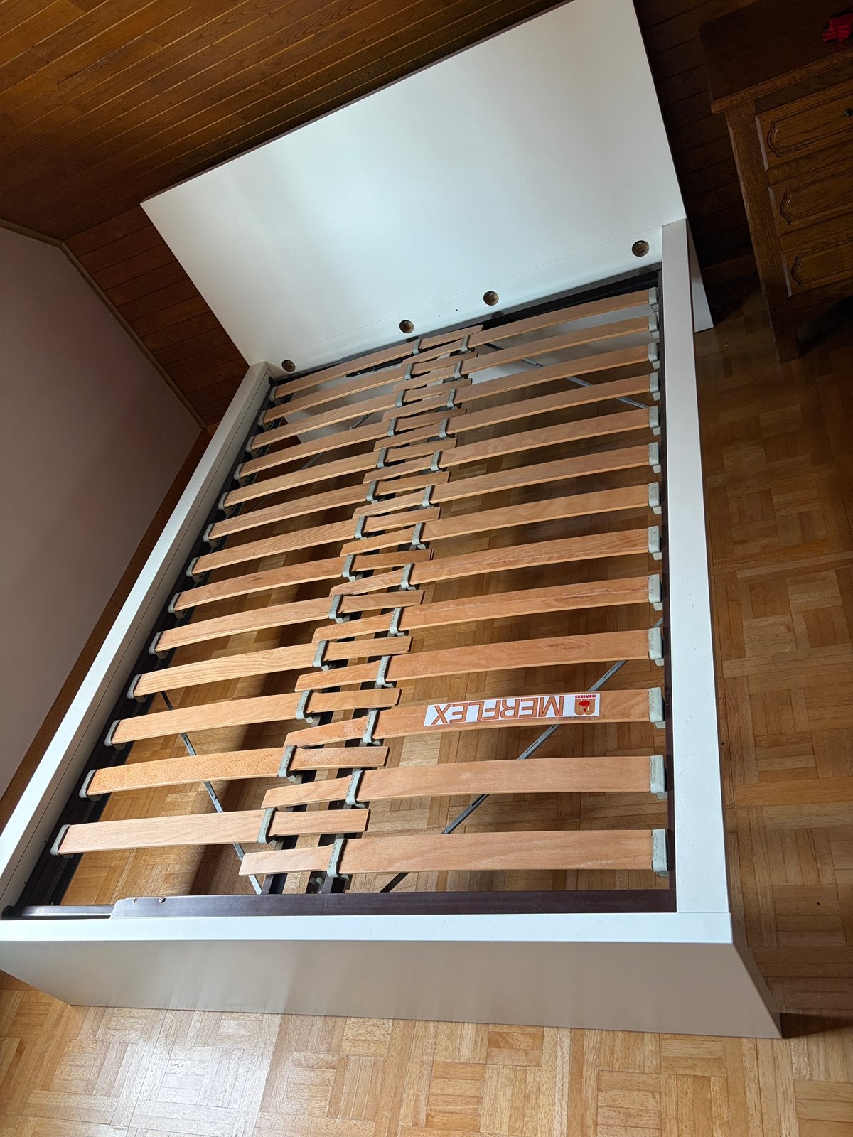 Bed Ikea malm met 4 lades, Ophalen, Zo goed als nieuw
