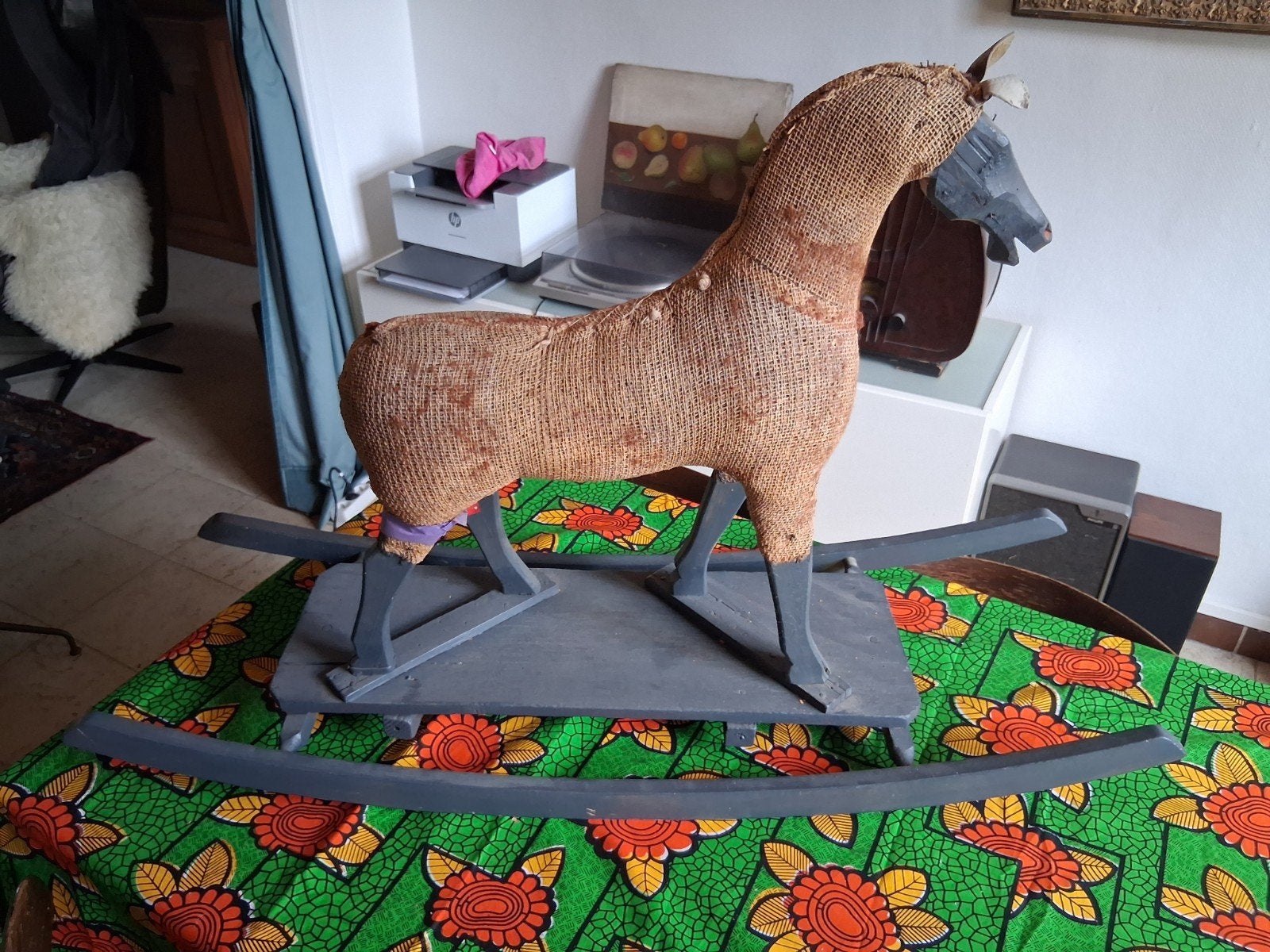 Antiek hobbelpaard 1950s, Antiek en Kunst, Antiek | Speelgoed, Ophalen
