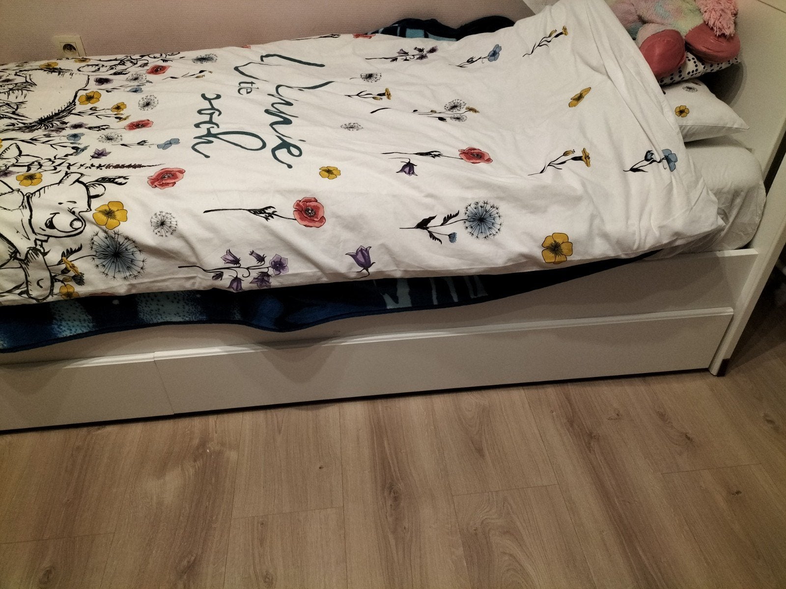 Lit ikea avec tiroirs, Enlèvement, Utilisé