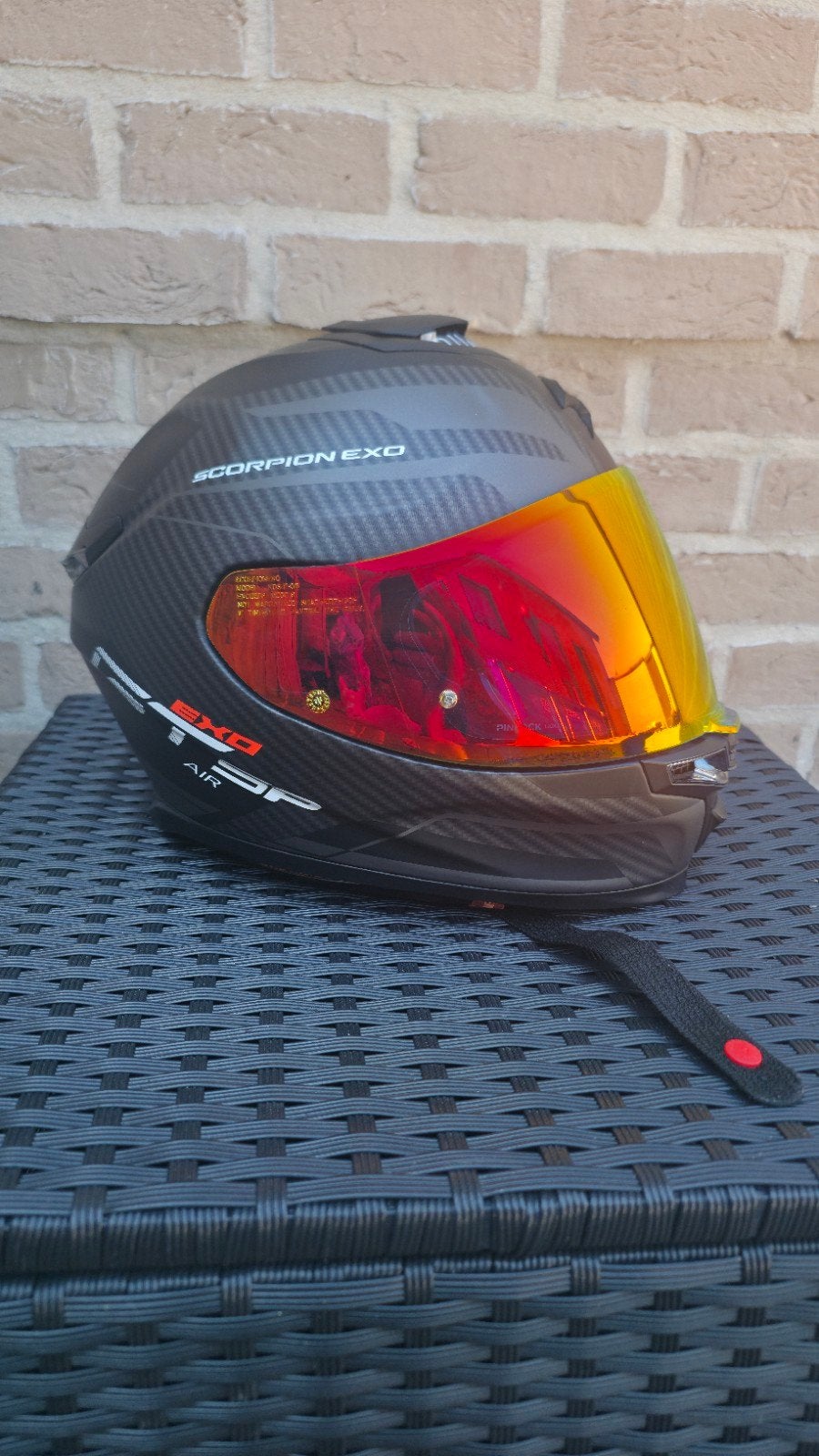 scorpion exo gt sp air carbon, Fietsen en Brommers, Ophalen, Gebruikt, Small, Scorpion